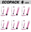 ECOPACK 6 UNITS - GLOSSY AXEL VIBRATOR PINK ECOPACK 6 UNITS - GLOSSY AXEL VIBRATOR PINK
