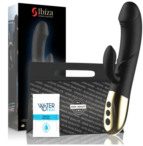 IBIZA - POTENTE VIBRADOR ANATÓMICO CON RABBIT