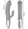 IBIZA - POWERFUL ANATOMICAL VIBRATOR WITH RABBIT IBIZA - POWERFUL ANATOMICAL VIBRATOR WITH RABBIT