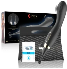 IBIZA - STIMOLATORE CLITORALE INTERCAMBIABILE E VIBRATORE PULSATO DEL PUNTO G