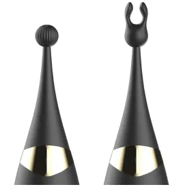 IBIZA - INTERCHANGEABLE CLITORAL STIMULATOR AND PULSATION G SPOT VIBRATOR