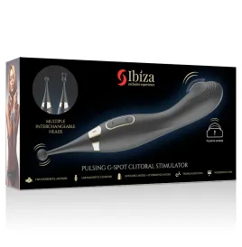 IBIZA - ESTIMULADOR DE CLÍTORIS INTERCAMBIABLES Y PULSATION VIBRADOR PUNTO G