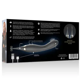 IBIZA - INTERCHANGEABLE CLITORAL STIMULATOR AND PULSATION G SPOT VIBRATOR