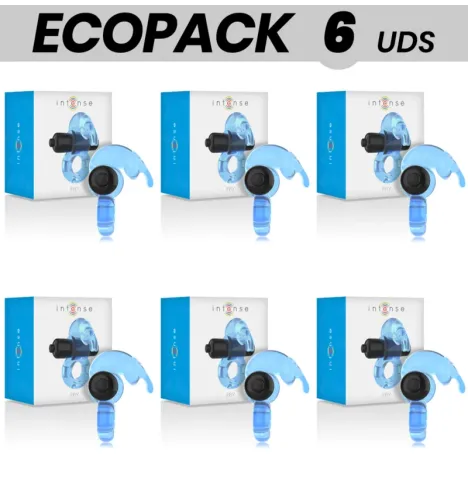 ECOPACK 6 UNIT - INTENSE ANELLO VIBRATORE FRY BLU