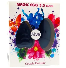 ALIVE - MAGIC EGG 3.0 UOVO VIBRANTE TELECOMANDO NERO