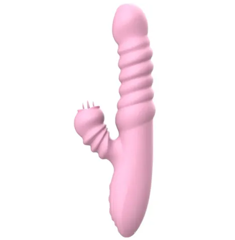 ARMONY - VIBRATEUR MULTIFONCTION AVEC LANGUE STIMULANTE EFFET CHALEUR ROSE