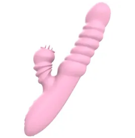 ARMONY - VIBRADOR MULTIFUNCION CON LENGUA ESTIMULADORA EFECTO CALOR ROSA