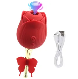 ARMONY - PAPILLON FLEUR SUCTION ROUGE