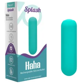 ARMONY - SPLASH HAHA VIBRATORE BULLET IN SILICONE 10 VIBRAZIONI 75 X 19 CM VERDE