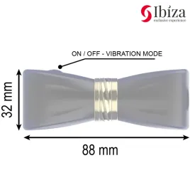 IBIZA - CLIT STIMULATOR 3 HEADS BOW