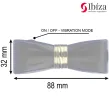 IBIZA - SET ESTIMULADOR CLITORIS LAZO CON 3 CABEZALES IBIZA - SET ESTIMULADOR CLITORIS LAZO CON 3 CABEZALES