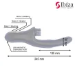 IBIZA - HI-TECH RABITT BRUSHING MEHRZELLEN-KLITORIAL- UND DOPPELWELLENVIBRATOR IBIZA - HI-TECH RABITT BRUSHING MEHRZELLEN-KLITORIAL- UND DOPPELWELLENVIBRATOR
