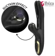 IBIZA - DOUBLE VIBRATOR CLAMPING BLACK IBIZA - DOUBLE VIBRATOR CLAMPING BLACK