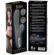 IBIZA - DOUBLE VIBRATOR CLAMPING BLACK IBIZA - DOUBLE VIBRATOR CLAMPING BLACK
