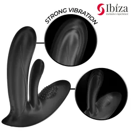 IBIZA - WEARABLE VIBRATOR WITH G-SPOT AND CLITORIS STIMULATION WITH REMOTE CONTROL
