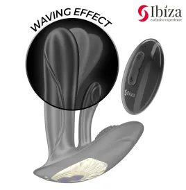 IBIZA - VIBRATORE INDOSSABILE CON STIMOLAZIONE DEL PUNTO G E DEL CLITORIDE CON TELECOMANDO
