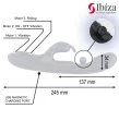 IBIZA - POWERFUL RABBIT VIBRATOR WITH MASSAGING ROLLING PEARL IBIZA - POWERFUL RABBIT VIBRATOR WITH MASSAGING ROLLING PEARL