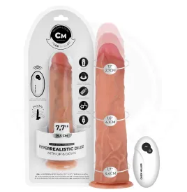 COCK MILLER - HYPERREALISTISCHER DILDO MIT SAUGNÄPFEN UND STOSSFUNKTION MIT FERNBEDIENUNG 19,5 CM