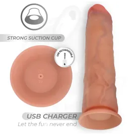COCK MILLER - DILDO REALISTICO CON VENTOSA E TELECOMANDO VIBRAZIONE 20,5 CM