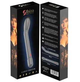 IBIZA - VIBRATORE PER IL PUNTO G NERO CON VIBRAZIONE