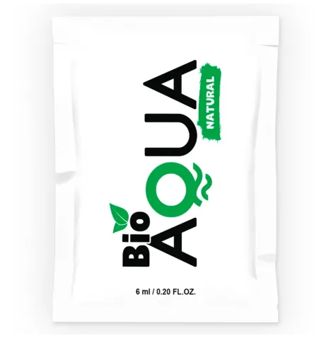 BIOAQUA - WATERBASED LUBRICANT NATURAL INGREDIENTS 6 ML