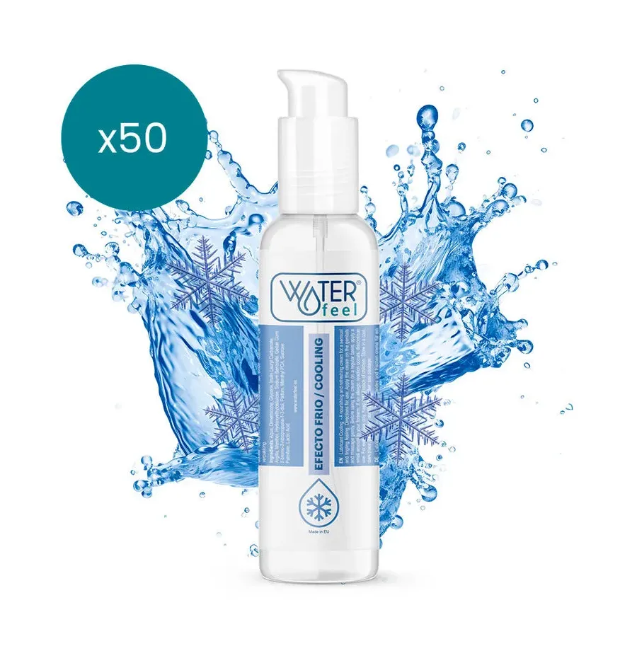 WATERFEEL - COLD EFFECT LUBRICANT 150 ML PACK 50 UNITS WATERFEEL - COLD EFFECT LUBRICANT 150 ML PACK 50 UNITS