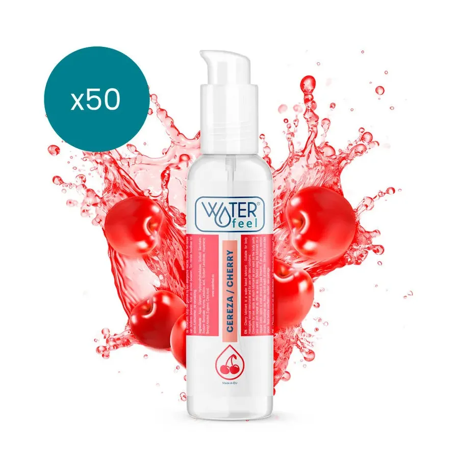 WATERFEEL - KIRSCH-SCHMIERMITTEL 175 ML PACKUNG 50 EINHEITEN WATERFEEL - KIRSCH-SCHMIERMITTEL 175 ML PACKUNG 50 EINHEITEN