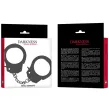 DARKNESS - METAL HANDCUFFS FOR BLACK HANDS DARKNESS - METAL HANDCUFFS FOR BLACK HANDS
