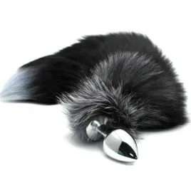ALIVE - ANAL PLEASURE PLUG METAL FOX TAIL SIZE M