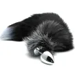 ALIVE - ANAL PLEASURE PLUG METAL FOX TAIL SIZE M