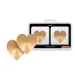 COQUETTE CHIC DESIRE - NIPPELABDECKUNGEN GOLDENE HERZEN COQUETTE CHIC DESIRE - NIPPELABDECKUNGEN GOLDENE HERZEN
