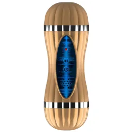 ARMONY - BEVIS DOUBLE MASTURBATEUR VAGIN ET BOUCHE SANS VIBRATION OR