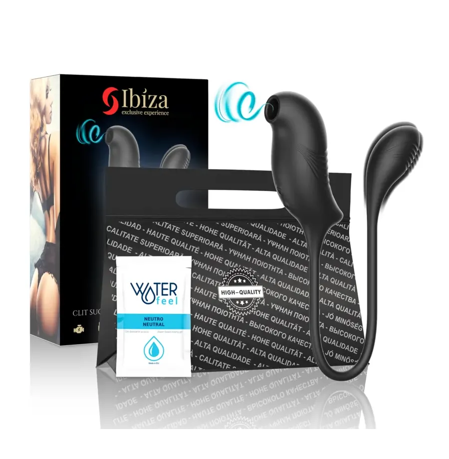 IBIZA - MAGISCHER KLITORIS-SAUG- UND VIBRATIONSSTIMULATOR IBIZA - MAGISCHER KLITORIS-SAUG- UND VIBRATIONSSTIMULATOR