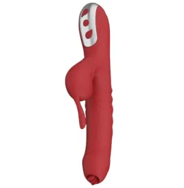 ARMONY - VIBRATORE E SUCCHIATORE CON LINGUA STIMOLANTE BORDEAUX