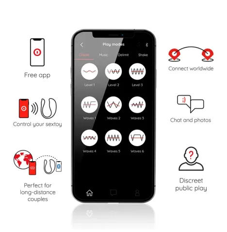 ONINDER - NAIROBI HUEVO VIBRADOR NEGRO - APP GRATUITA