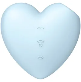 SATISFYER - CUTIE HEART STIMOLATORE E VIBRATORE A IMPULSI DARIA BLU