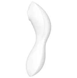 SATISFYER - STIMOLATORE A E VIBRATORE CURVY TRINITY 5 BIANCO