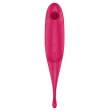 SATISFYER - STIMOLATORE E VIBRATORE TWIRLING PRO AIR PULSE ROSSO SATISFYER - STIMOLATORE E VIBRATORE TWIRLING PRO AIR PULSE ROSSO