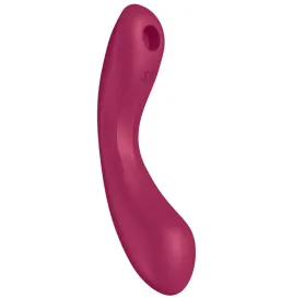 SATISFYER - CURVE TRINITY 1 AIR PULSE VIBRAZIONE ROSSO