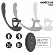 ADDICTED TOYS - ANAL PLUG WITH VIBRATION AND 360º WAVING AND TESTICLE STIMULATOR ADDICTED TOYS - ANAL PLUG WITH VIBRATION AND 360º WAVING AND TESTICLE STIMULATOR