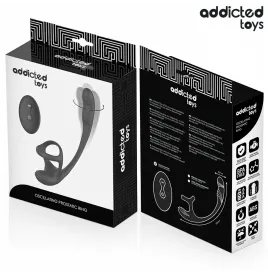 ADDICTED TOYS – ANALPLUG MIT VIBRATION, 360°-WELLUNG UND HODENSTIMULATOR