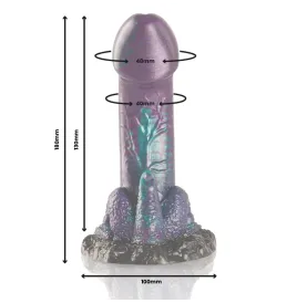 EPIC - BASILISK DILDO DOBLE PLACER ESCAMOSO TAMAÑO PEQUEÑO