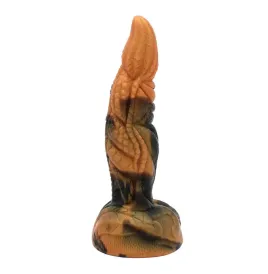 POWER MONSTERS - TYRANNOSAURUS BICOLOR FANTASY SILICONE DILDO 20.5 CM Ø 5 CM