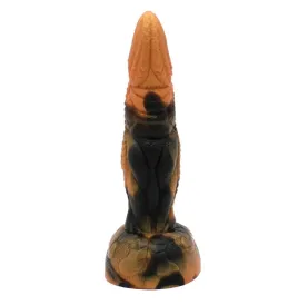 POWER MONSTERS - TIRANNOSAURO BICOLORE FANTASY DILDO IN SILICONE 20,5 CM Ø 5 CM
