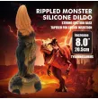 POWER MONSTERS - TIRANNOSAURO BICOLORE FANTASY DILDO IN SILICONE 20,5 CM Ø 5 CM