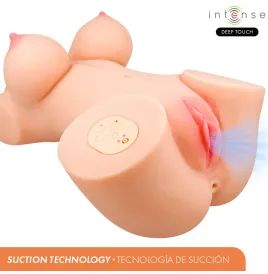 INTENSE DEEP TOUCH - VERO TORSO VAGINA CON EFECTO SUCCIÓN, CALOR, VIBRACIÓN Y VOZ 5.5 KG