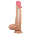 PRETTY LOVE - SLIDING SKIN SERIES REALISTIC DILDO WITH SLIDING SKIN SUCTION CUP 24 CM PRETTY LOVE - SLIDING SKIN SERIES REALISTIC DILDO WITH SLIDING SKIN SUCTION CUP 24 CM