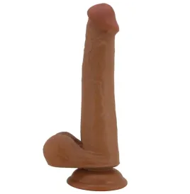 PRETTY LOVE - GROSSER REALISTISCHER DILDO 22 CM BRAUN