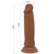 PRETTY LOVE - QUENTIN DILDO REALISTICO 18 CM MARRONE PRETTY LOVE - QUENTIN DILDO REALISTICO 18 CM MARRONE