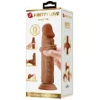 PRETTY LOVE - QUENTIN REALISTIC DILDO 18 CM BROWN PRETTY LOVE - QUENTIN REALISTIC DILDO 18 CM BROWN